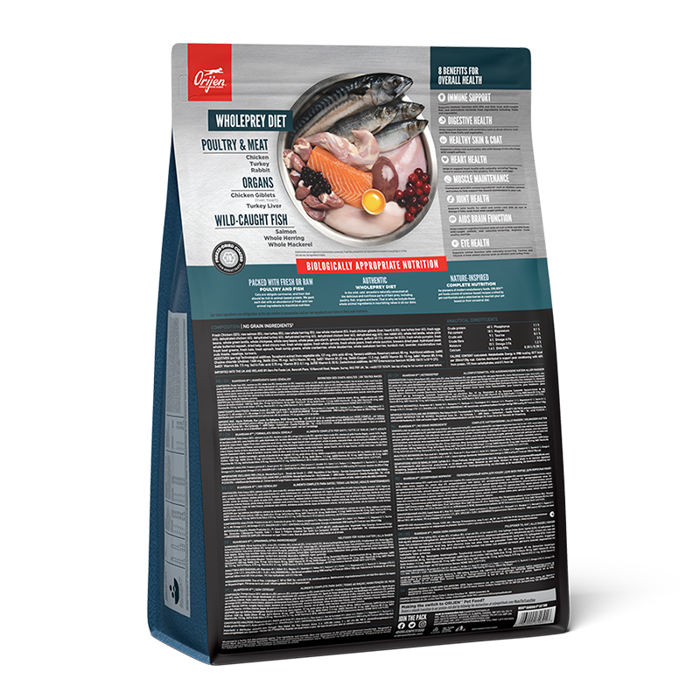 Orijen Adult Guardian 8 Xira Trofi Gtas me Kotopoulo 340gr